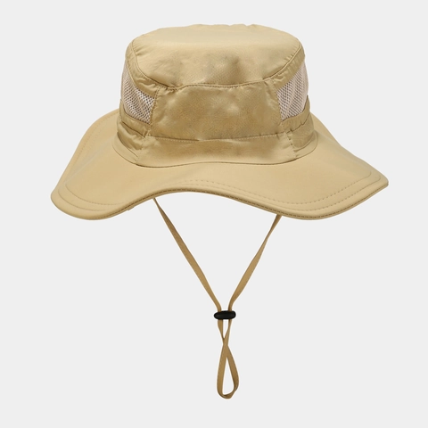 Cappello Da Pescatore Protezione Solare Tesa Larga Mesh Traspirante Asciugatura Rapida Resistente UV Regolabile Trekking Pesca