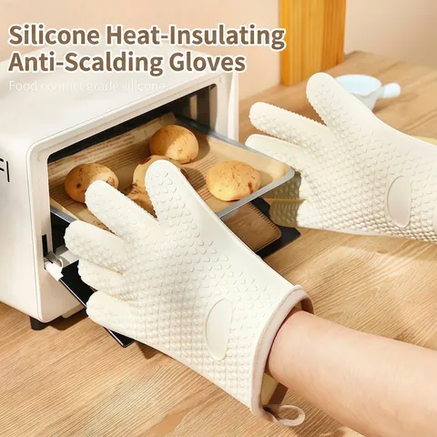 Guantes Minimalistas De Gel De Sílice En Forma De Corazón Resistentes Al Calor