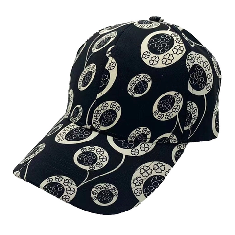 Honkbalpet Hartborduursel Polyester Zonbescherming Ademend Verstelbaar Hip Hop Street Style Hoed Voor Heren Dames