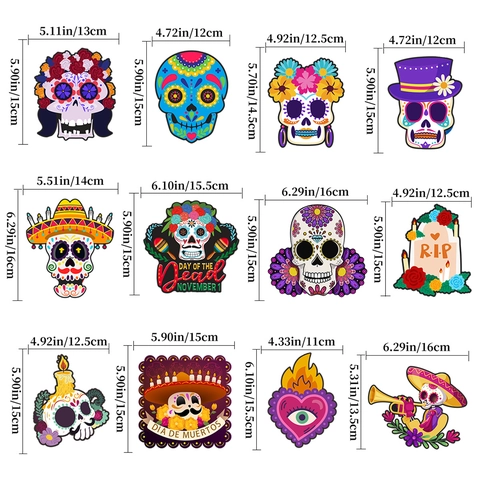 Decorazioni A Spirale Sospese Giorno Dei Morti Carta Teschio Di Zucchero Lapide Decorazione Per Festa Dia De Muertos
