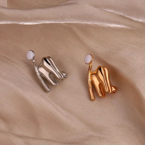Kreative Zahn Mundspiegel Brosche Pin Gold Silber Legierung Galvanisiert Zahnarzt Medizin Geschenk Für Hemden Mäntel Unisex Schmuck