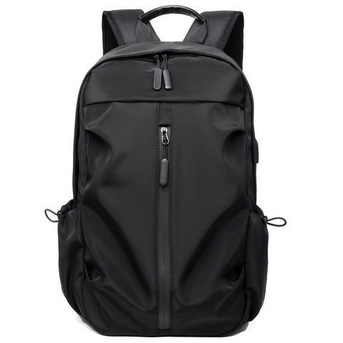 Mochila para Computadora Portátil de Negocios Nylon Impermeable Con Puerto USB Gran Capacidad Mochila Escolar Viaje Hombre Mujer