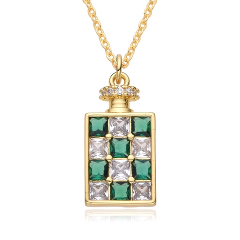 Fashion Copper Rhinestone Inlaid Pendant Necklace For Women Hollow Ginkgo Leaf Cactus Feather Tree Of Life Gold Plated Jewelry