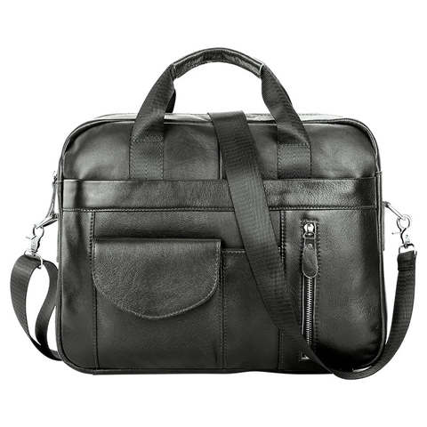 Ventiquattrore Da Uomo In Vera Pelle Borsa A Tracolla Business Grande Capacità Borsa Laptop Professionale
