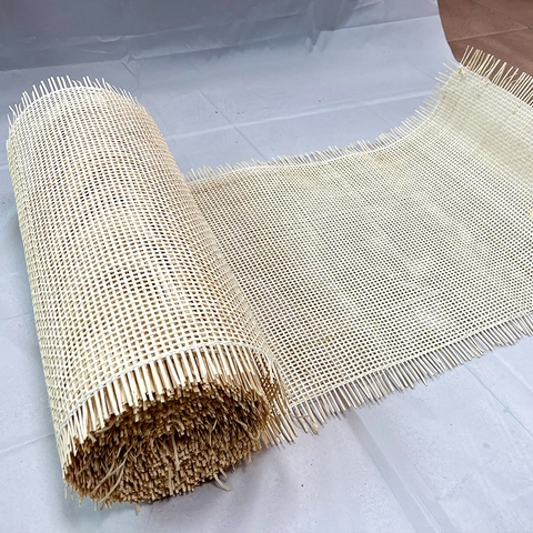 Natuurlijk Rotan Webbing Bamboe Gaas Riet Vel Voor Meubels Kastdeur Reparatie Decoratie Knutselmateriaal