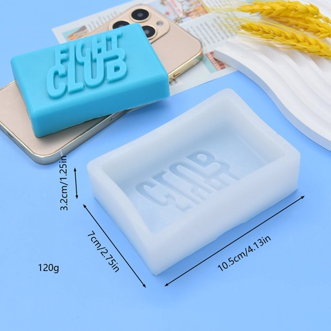 Diy Handgemachte Seife Silikonform Rechteckig Buchstaben Geprägt Bastelwerkzeug Für Kuchen Kerze Harz Handwerk