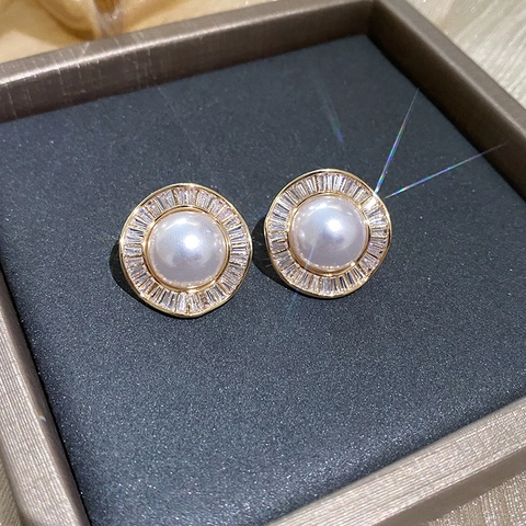 Vintage Geometrische Vergoldete Kupferohrringe Mit Silver Earring Post Herz Schmetterling Design Modeschmuck Für Damen
