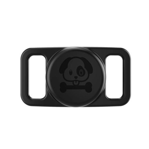 Waterproof Silicone Case For AirTag Pet Collar Holder Anti Lost Tracking Protective Cover With Dog Bone Pattern Luminous