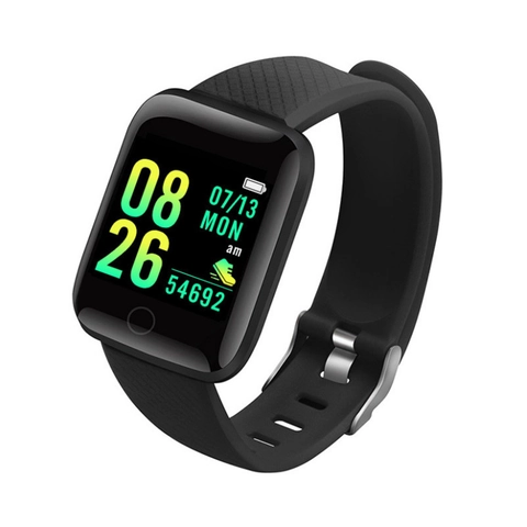 Smart Fitness Tracker Color Screen Bracelet Heart Rate Blood Pressure Sleep Monitor IP67 Waterproof Sport Activity Watch