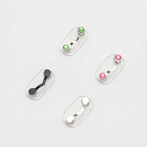 Magnetic Eyeglass Holder V-Shaped Stainless Steel Brooch Clip For Glasses ID Badges Earphones Fashion Office Accessory For Women Men
