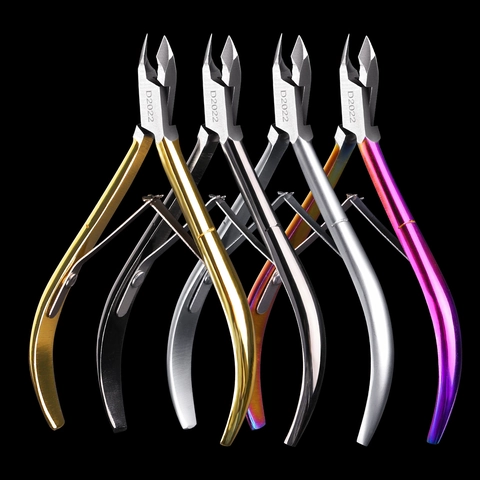 Professional Cuticle Nippers Stainless Steel Ultra Sharp Dead Skin Remover Manicure Pedicure Tool