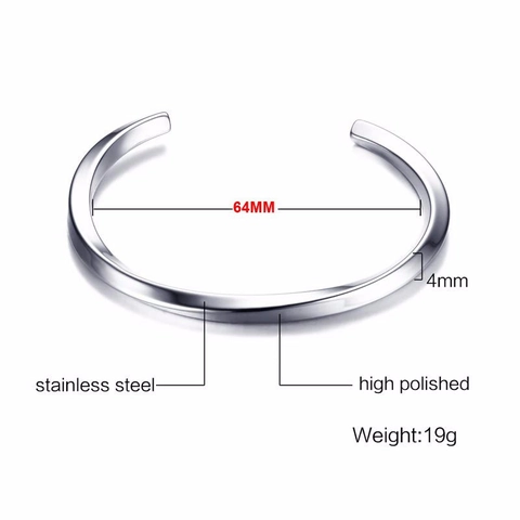 Men's Stainless Steel Cross Bracelet Double Layer Chain And Polished Titanium Steel Cuff Bangle Fashion Jewelry