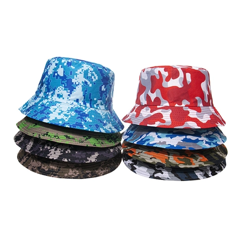 Cappello Alla Pescatora Mimetico Poliestere Protezione Solare Sport All'Aperto Casual