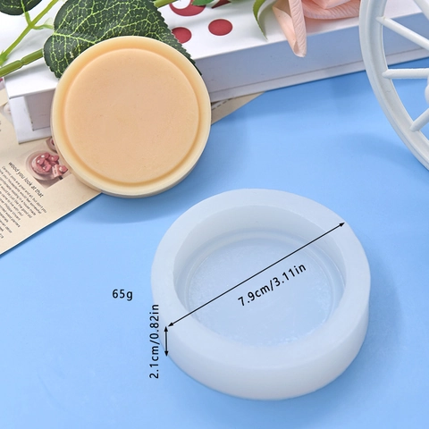 Runde Silikonform Für DIY Backen Kuchen Fondant Schokolade Handgemachte Seife Harz Handwerk