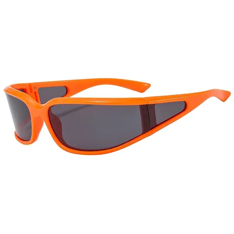 Sports Sunglasses PC Frame PC Lens UV400 Protection Wrap Around Cycling Outdoor Fashion Y2K Style Unisex