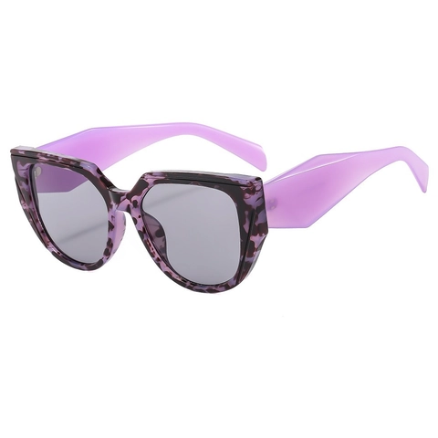 Occhiali Da Sole Moda Quadrati Cat Eye Montatura PC Protezione UV400 Retro Di Tendenza Per Donna Viaggi All'aperto