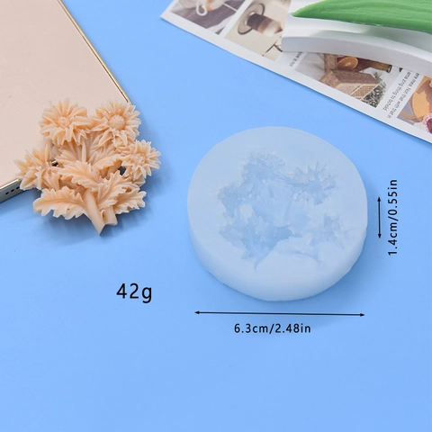 Silicone Cake Mold Circular Flower Bouquet Daisy Relief DIY Baking Tool For Fondant Chocolate Handmade Soap Resin Crafting