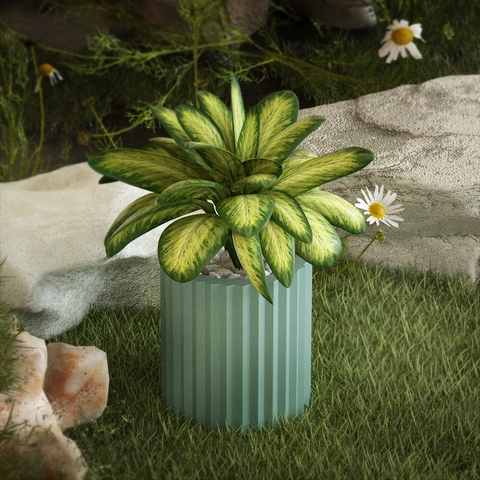 Moule en Silicone pour Pot de Fleurs Géométrique Facetté pour DIY Résine Jardinière Succulente Ciment Rangement Bureau