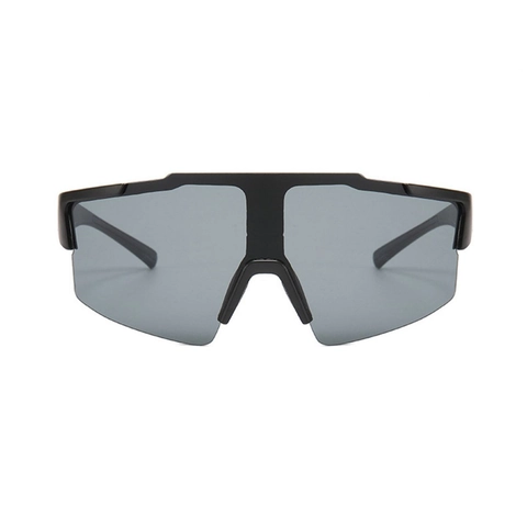 Occhiali Da Sole Sportivi Ciclismo Protezione UV400 Lenti A Specchio Oversize Esterno Antivento Corsa Uomo Donna