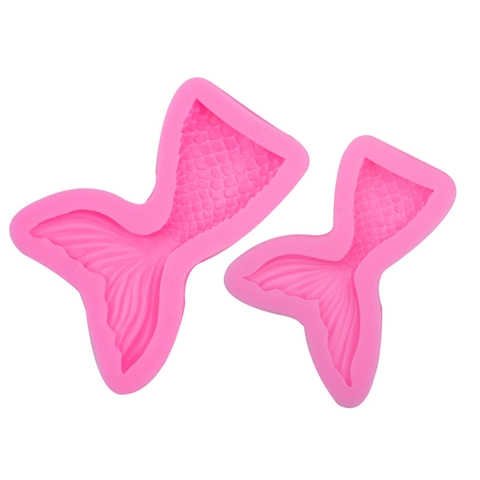 Stampo In Silicone Coda Di Sirena Conchiglia Per Fondant Cioccolato Resina Oceano Strumenti Da Forno