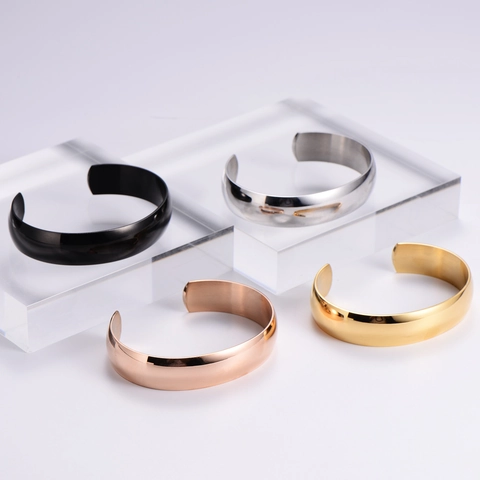 Μινιμαλιστικό Βραχιόλι Mobius Ring Από Ανοξείδωτο Ατσάλι 316L Επιχρυσωμένο 18K Γυαλισμένο Κόσμημα Για Γυναίκες Άνδρες