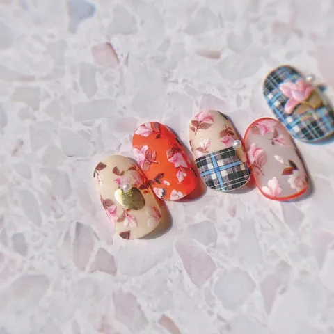 Pegatinas Para Uñas 5D Flores Grabadas Diseño Jardín De Rosas Gatos Lindos Decoraciones De Manicura DIY