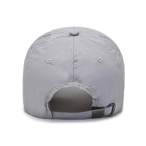 Gorra De Béisbol Unisex De Secado Rápido Ligera Agujeros Transpirables Cortados Con Láser Protección Solar Sombrero Deportivo Ajustable