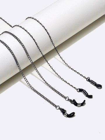 Anti Slip Eyeglass Chains Metal Copper Strap Sunglasses Holder Cord Lanyard Minimalist Adjustable Neck Accessories