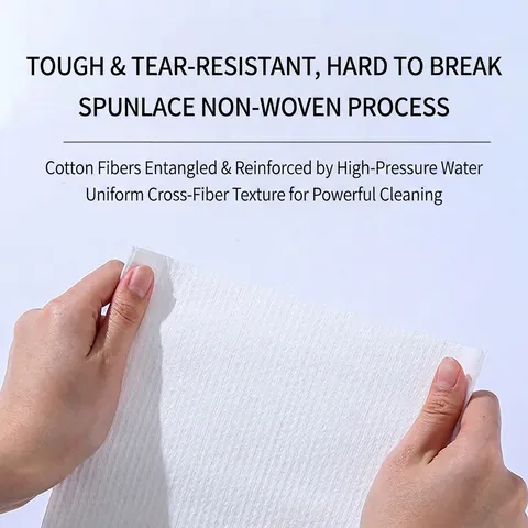 Disposable Pet Bath Towels Thickened Spunlace Nonwoven Fabric High Absorbent Grooming For Dogs Cats