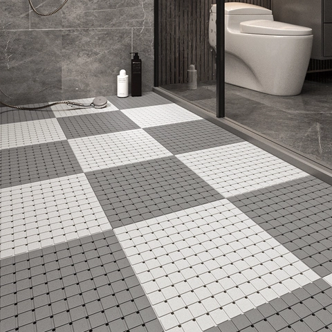 TPE Non-Slip Bathroom Floor Mats DIY Interlocking Shower Drainage Tiles Modular Massage Foot Pads Home Balcony