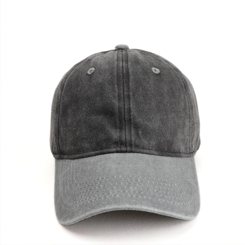 Cappellino Da Baseball In Cotone Lavato Vintage Colorblock Distressed Dad Hat Protezione Solare Regolabile Moda Esterna