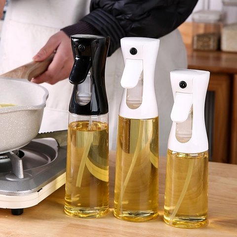 Spruzzatore Per Olio Alta Pressione Nebbia Fine Plastica Antigoccia Tipo A Pressione Per Cucina Friggitrice Ad Aria BBQ