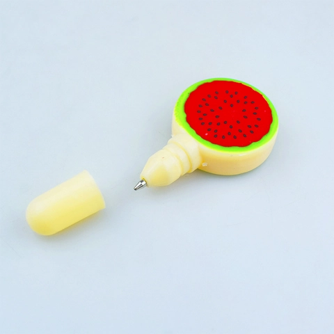 Mini Penna A Sfera A Forma Di Lecca Lecca Giocattolo Motivo Frutta Plastica Novità Cancelleria Per Studenti Bambini