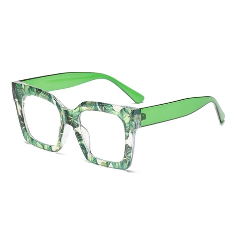 Occhiali Anti Luce Blu Quadrati Oversize Montatura PC Moda Grandi Occhiali Decorativi Per Donne Uomini