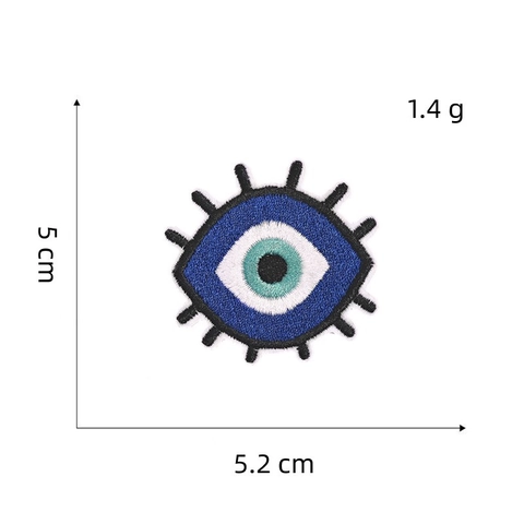 Κεντημένα Μπαλώματα Evil Eye Και Hamsa Hand Iron On Διακοσμητικά Μπαλώματα Για Ρούχα Τσάντες Κατασκευές DIY