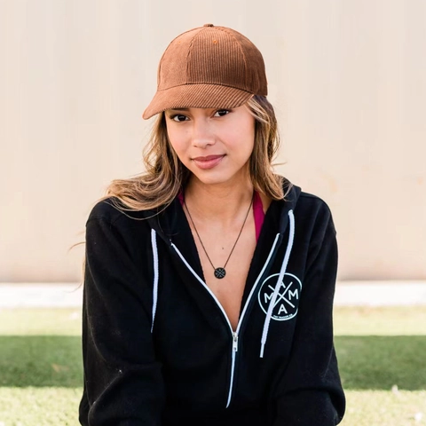Gorra De Béisbol De Pana Ajustable Retro Color Sólido Visera Curva Sombrero De Sol Para Hombres Mujeres Unisex