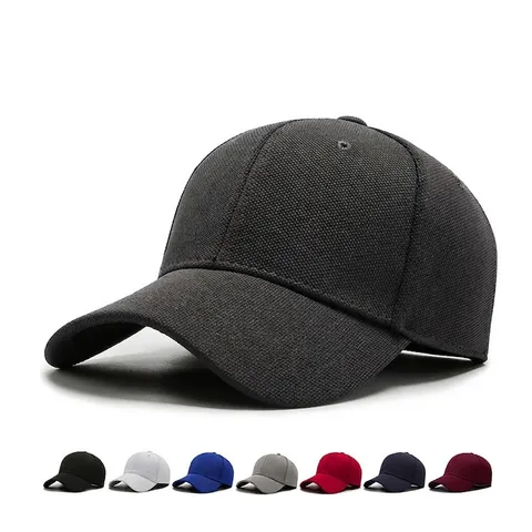 Berretto Da Baseball Chiuso Tessuto Pineapple Traspirante Protezione Solare Sport Cappello Unisex Tinta Unita