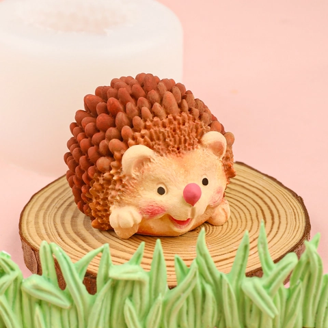 3D Igel Kuchenform Silikon Mousse Dessert Gelee Backwerkzeug DIY Schokolade Fondant Harz Handwerk Dekor