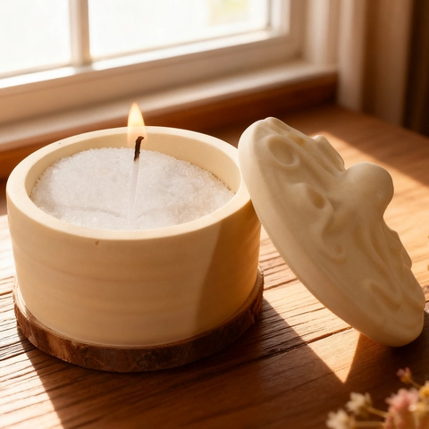 Octopus Lid Storage Jar Silicone Mold DIY Resin Casting Candle Holder Plaster Craft Mold Octopus Theme Decorative