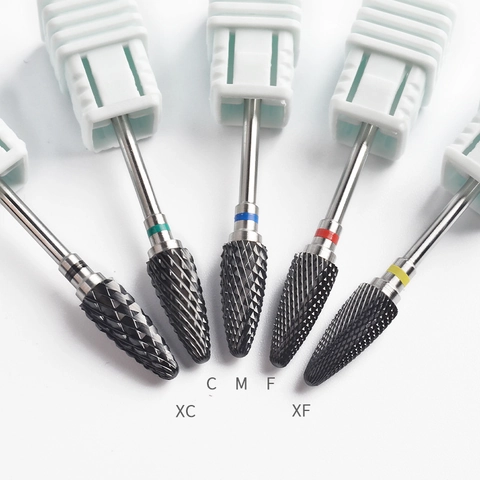 Punta Per Fresa Per Unghie Professionale In Ceramica E Acciaio Al Tungsteno Per Manicure Pedicure Rimozione Acrilico