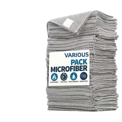 Microfiber Cleaning Cloths Super Absorbent Scratch-Free Towels For Kitchen Car And Household Multi-Functional