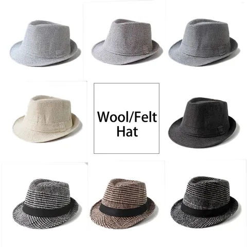 Cappello Fedora in Paglia di Carta Stile Britannico per Uomo Donna Cappello Jazz Traspirante Estivo Parasole Spiaggia Viaggio Cappello di Paglia