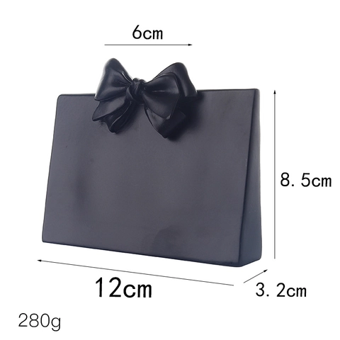 Resin Bow Knot Jewelry Display Stand Necklace Bracelet Organizer Creative Counter Props Minimalist Desktop Ornament