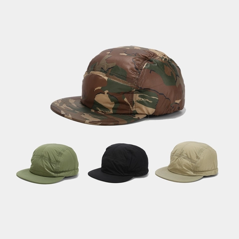 Gorra Camper Acolchada Camuflaje Ala Plana Exterior Cálida Resistente Al Viento Sombrero Ajustable