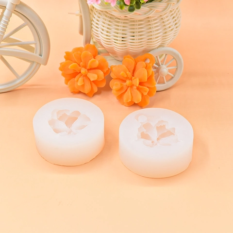 Pfingstrose Blume Silikonform Für Fondant Duftkerze Gips Schokolade Basteln Backen Zubehör Handgefertigte Blüte Dekoration