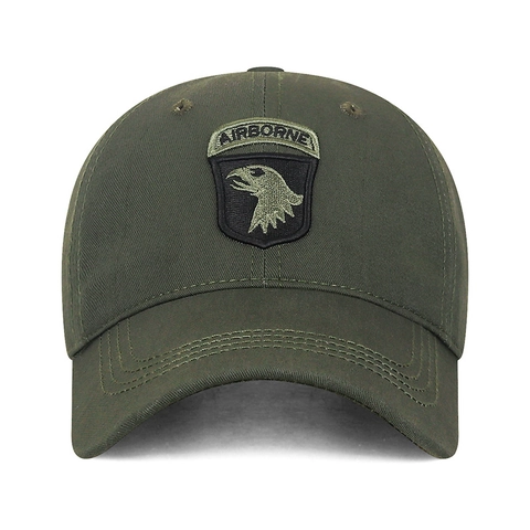 Casquette De Baseball En Coton Brodé Tactique Militaire Extérieur Ajustable Respirant Camouflage Sport Chapeau Protection Solaire