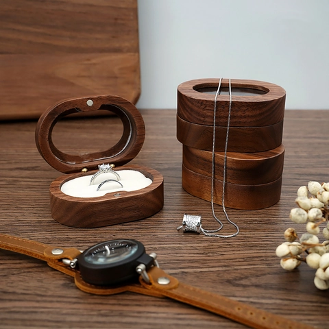 Wood Ring Boxes