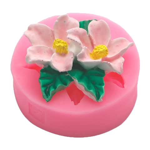 Bloem Siliconen Mallen 3D DIY Roos Pioen Lotus Fondant Cake Decoratie Bakgereedschap