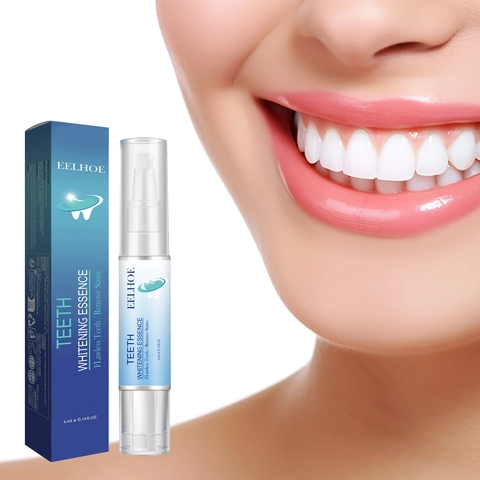 EELHOE Teeth Whitening Pen Deep Cleaning Essence For Oral Care Fresh Breath Teeth Stain Removal Portable Dental Whitening Tool For Adult
