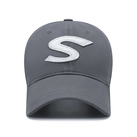 Cappellino Da Baseball In Cotone Con Lettera S Ricamata Protezione Solare Regolabile Cappello Sportivo Casual Per Uomini E Donne